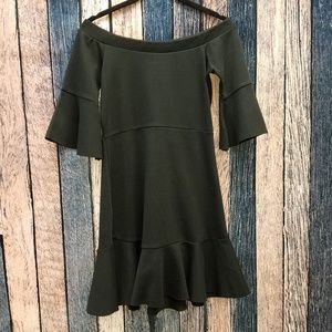 FP Flower Market Black Minidress XS